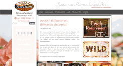 Desktop Screenshot of pizzeria-seeland.ch